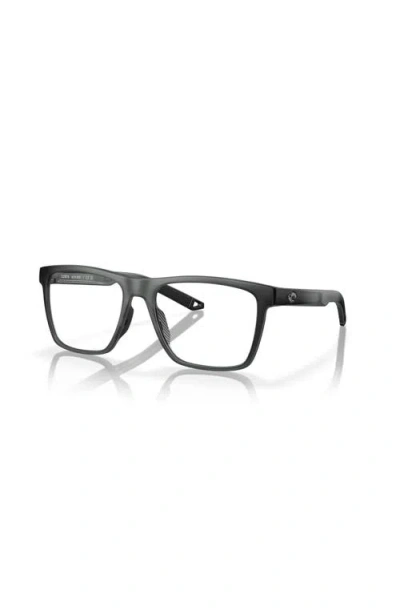 Costa 56mm Rectangle Optical Glasses In Brown