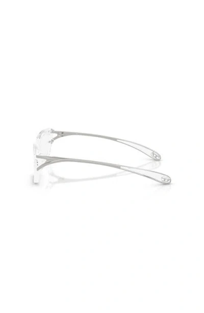 Diesel ® 54mm Rectangle Optical Glasses In Brown