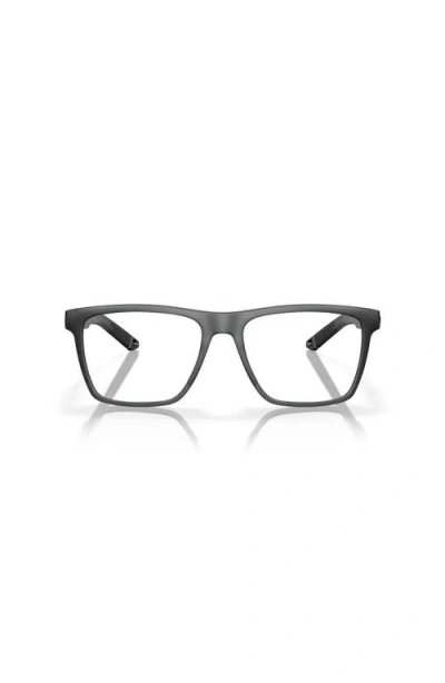 Costa 56mm Rectangle Optical Glasses In Brown
