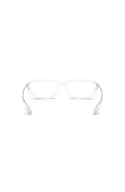 Diesel ® 54mm Rectangle Optical Glasses In Brown