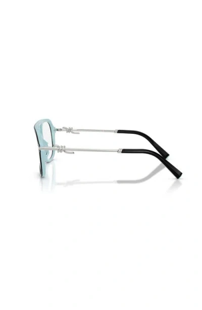 Tiffany & Co . 54mm Pilot Optical Glasses In Brown