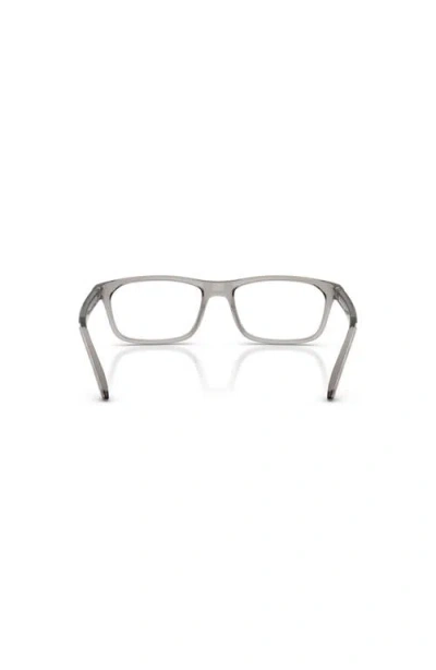Arnette 54mm Rectangle Optical Glasses In Brown