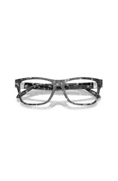 Versace 54mm Square Optical Glasses In Gray