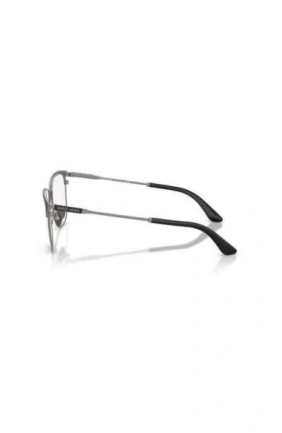 Giorgio Armani 55mm Rectangle Optical Glasses In Brown
