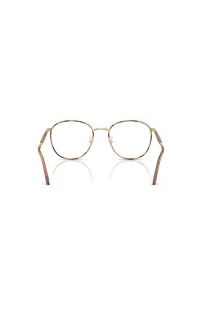 Giorgio Armani 52mm Phantos Optical Glasses In Brown