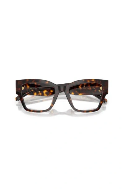 Dolce & Gabbana Dolce&gabbana 51mm Butterfly Optical Glasses In Brown