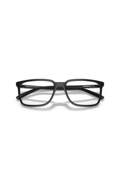 Arnette 57mm Rectangle Optical Glasses In Blue
