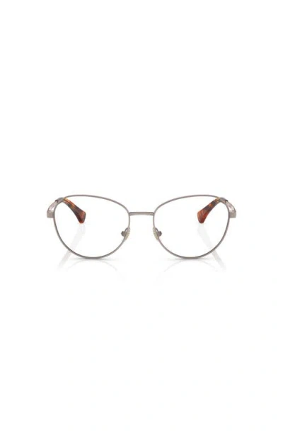 Ralph 54mm Irregular Optical Glasses In Gold
