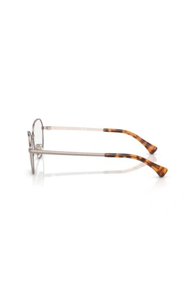 Ralph 54mm Irregular Optical Glasses In Gold