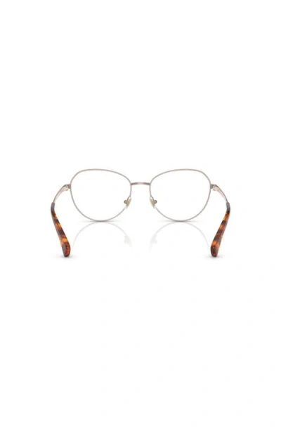Ralph 54mm Irregular Optical Glasses In Gold