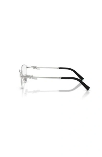 Tiffany & Co . 56mm Cat Eye Optical Glasses In Gray