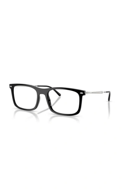 Ray Ban Ray-ban 54mm Rectangle Optical Glasses In White