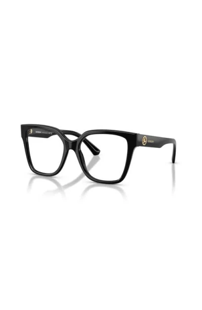 Burberry 51mm Square Optical Glasses In Black