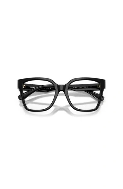 Burberry 51mm Square Optical Glasses In Black