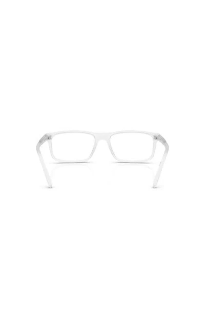 Arnette 54mm Rectangle Optical Glasses In White