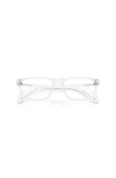 Arnette 54mm Rectangle Optical Glasses In White