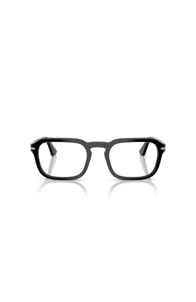Persol 54mm Square Optical Glasses In Black
