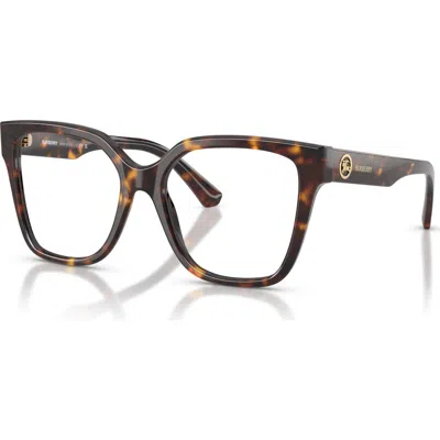 Burberry 53mm Square Optical Glasses In Brown