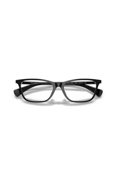 Ralph 55mm Rectangle Optical Glasses In Blue