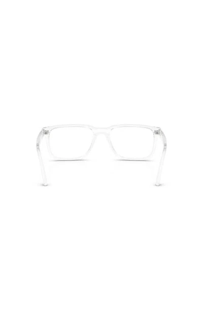 Arnette 56mm Rectangle Optical Glasses In Blue