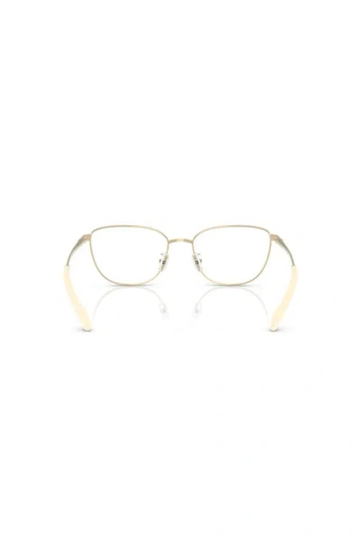 Tory Burch 54mm Rectangle Optical Glasses In Blue