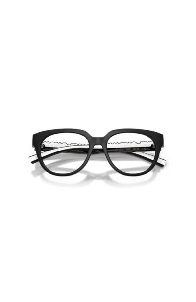 Dolce & Gabbana Dolce&gabbana 49mm Phantos Optical Glasses In Black
