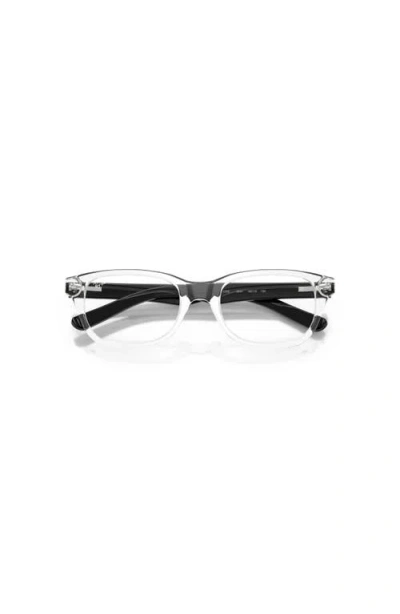 Ray Ban Ray-ban 48mm Square Optical Glasses In Gray