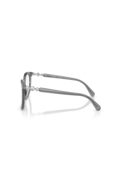Swarovski 52mm Phantos Optical Glasses In Gray