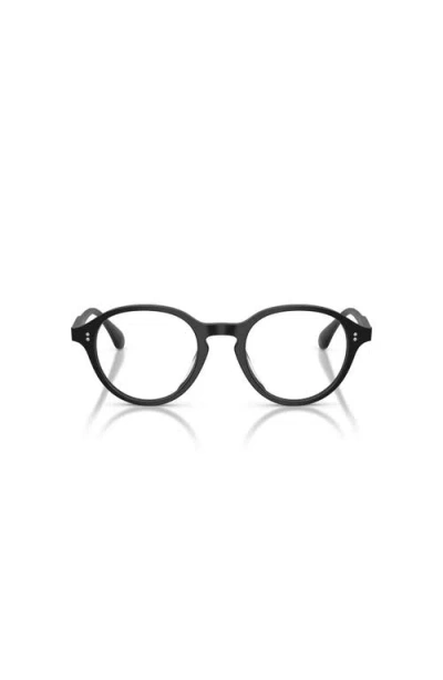 Oliver Peoples 48mm Phantos Optical Glasses In Black
