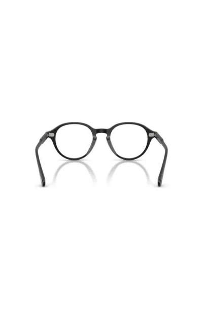 Oliver Peoples 48mm Phantos Optical Glasses In Black