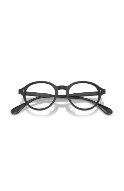 Oliver Peoples 48mm Phantos Optical Glasses In Black