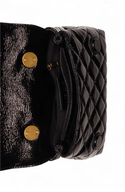 Walter Baker Leila Snake Mini Top Handle In Brown