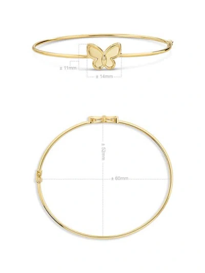 Devata Butterfly Bangle Bracelet In Multi