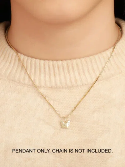 Devata Butterfly Pendant In Multi