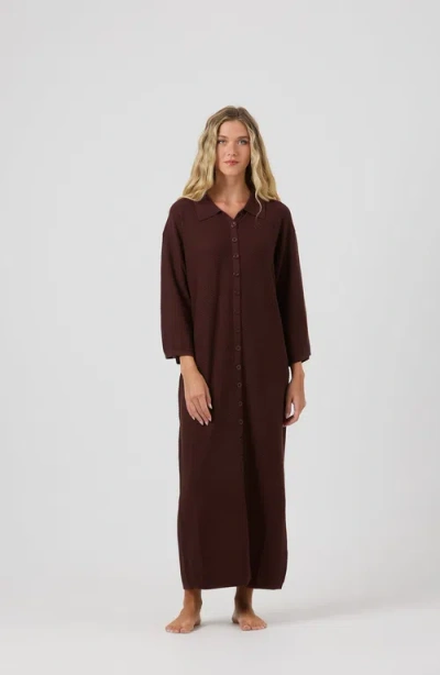 By Tess Collection Katie Dress In Brown
