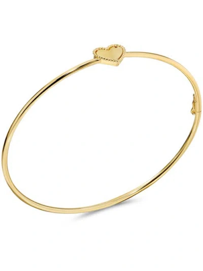 Devata Sweet Heart Bangle Bracelet In Gold