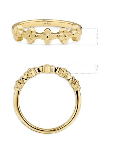 Devata Clover Ring In Gold