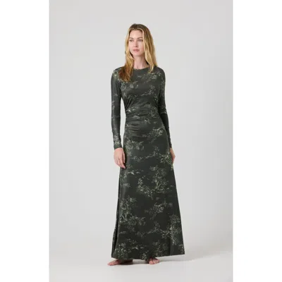 By Tess Collection Carrie Dress In Green