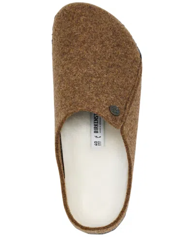 Birkenstock Women's Zermatt Clog Slippers From Finish Line In Brown