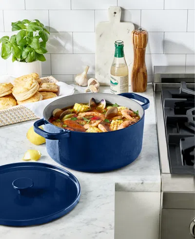 The Cellar Enameled Cast Iron 6-qt. Dutch Oven, Exclusively At Macy's