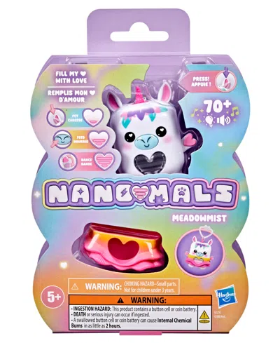 Nano-mals Hasbro Meadowmist The Unicorn Electronic Pet Toy In Transparent