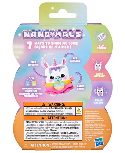 Nano-mals Hasbro Meadowmist The Unicorn Electronic Pet Toy In Transparent