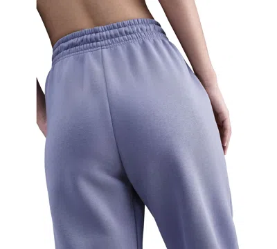 Nike Women's  Sportswear Phoenix Fleece High-waisted Oversized Sweatpants In Blue