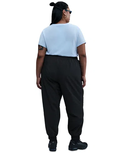 Nike Plus Size Active Sportswear Essentials Short-sleeve Logo T-shirt In Blue