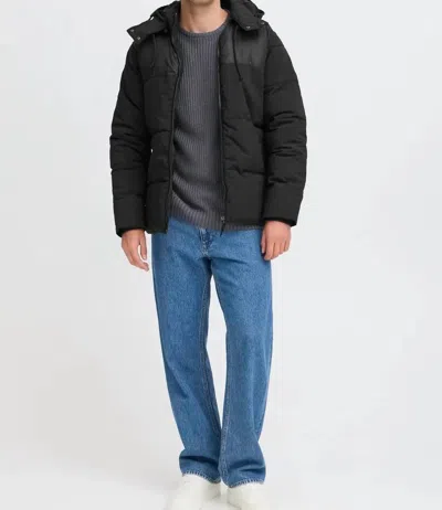 Blend Bheshan Padded Jacket In Black In Black