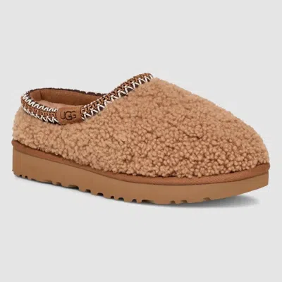 Ugg 20mm Tasman Maxi Curly Loafers In Brown