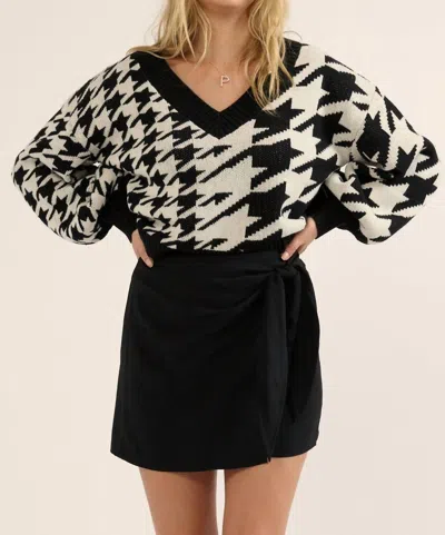 Promesa Stella Wrap-style Skort In Black In Black