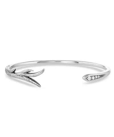 Montana Silversmiths Women's Kristy Titus At Last Antler Bracelet In Silver In Metallic