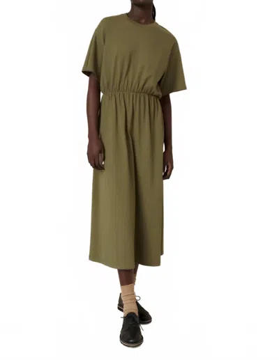 Kowtow T-shirt Dancer Dress In Cedar In Green