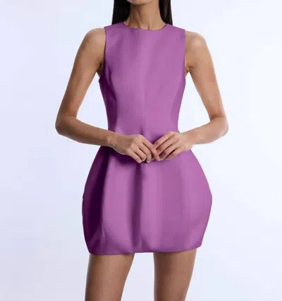 Bcbgmaxazria Bubble Mini Dress In Tulip In Purple